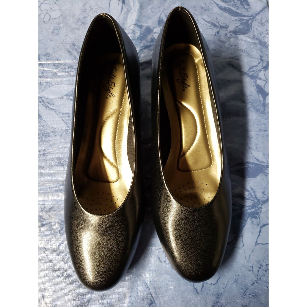 Soft Styles Women's Angel II‎ Dress Pump, Black Elegance Sz9.5